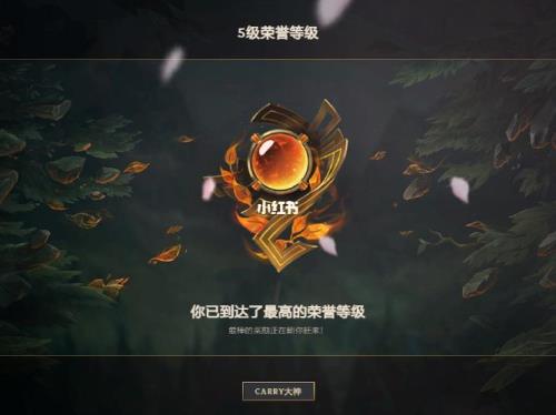 lol怎么显示荣誉图标