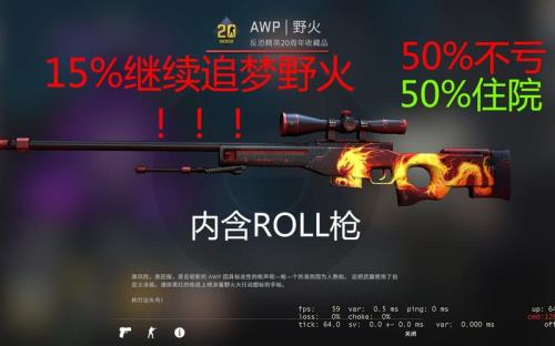 csgo野火现在可以入吗
