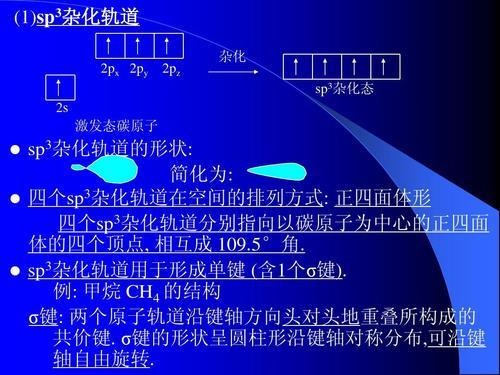 一氧化碳中碳原子的杂化方式