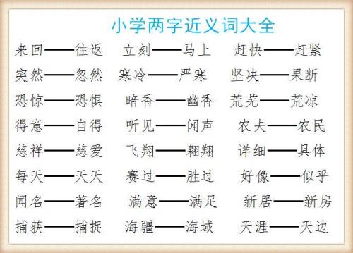 全身的近义词