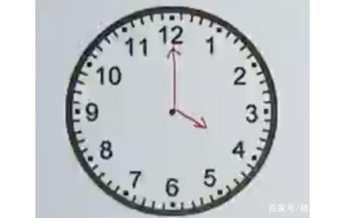 1点到4点之间分针和时针重合