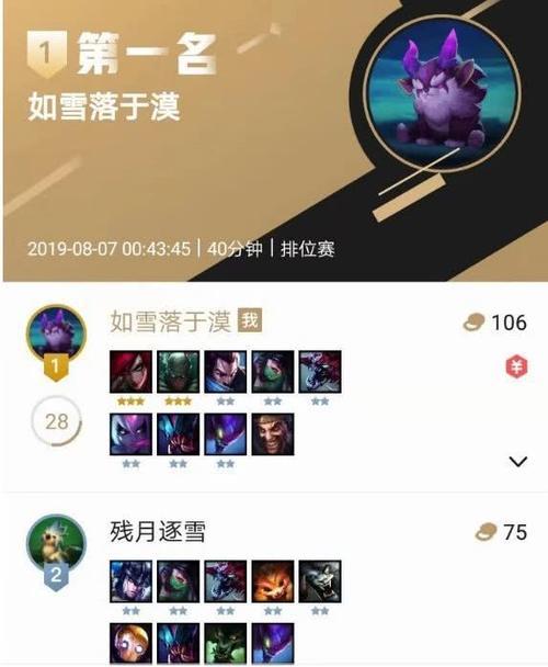 云顶之巅资格是什么