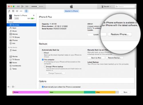 itunes恢复Ipad要不要登录