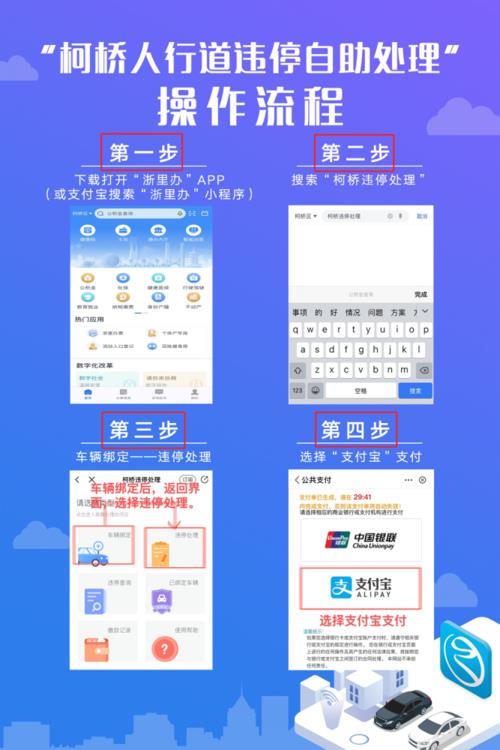 浙里办怎么交违停罚款