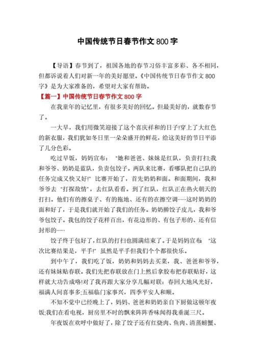 漫长的春节怎么写作文