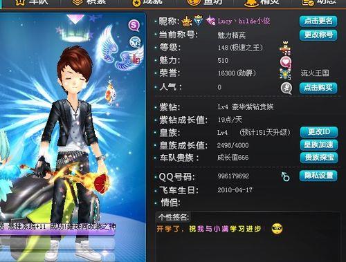 飞车紫钻怎么快速升到3级