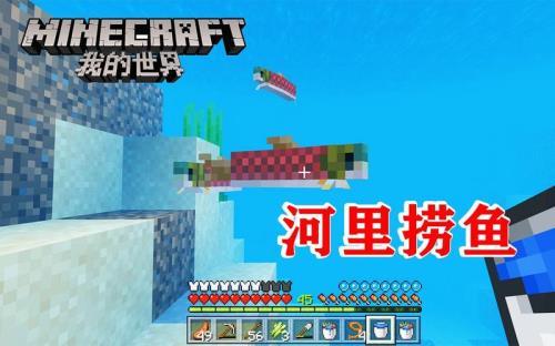 我的世界鱼塘多大