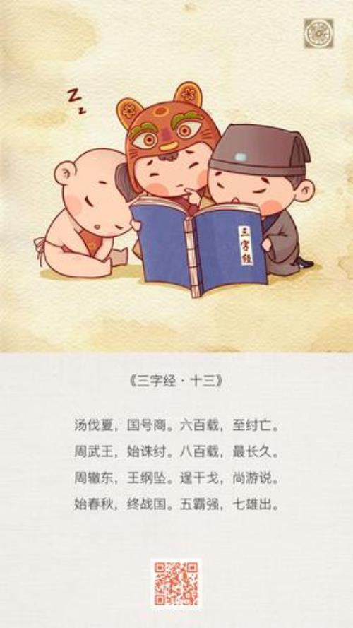 儿童几天能背下来三字经啊