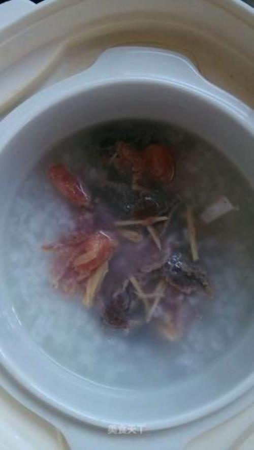 瘦肉，猪干，小肠稀饭怎么做
