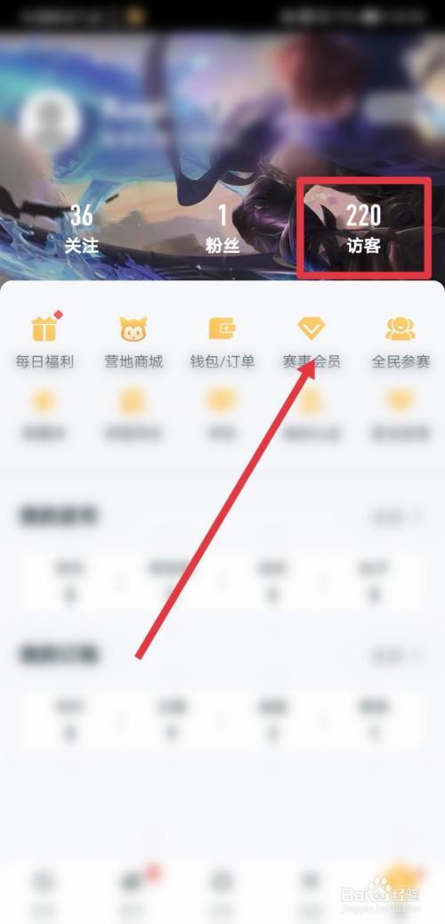 王者查看主页如何没有访客记录