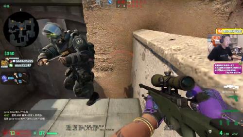 csgo玩狙怎么不开镜有准星