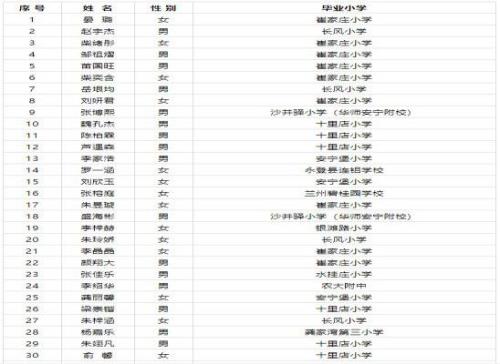 南宁小升初总分是多少