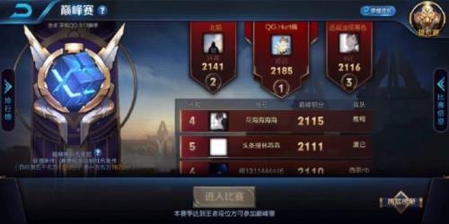 巅峰赛1700有什么奖励