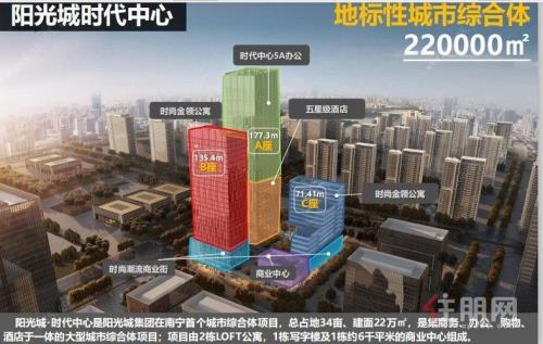 阳光城 楼距