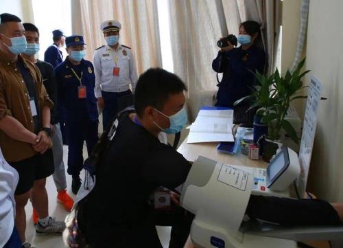 消防员体检不合格是当场通知吗