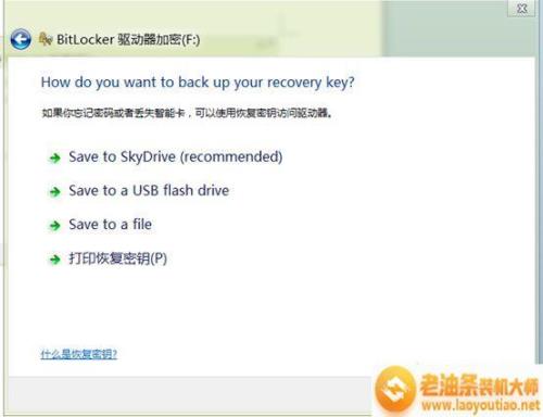 bitlocker密钥输入正确却提示错误