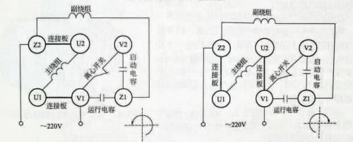 单相电机怎样配电容