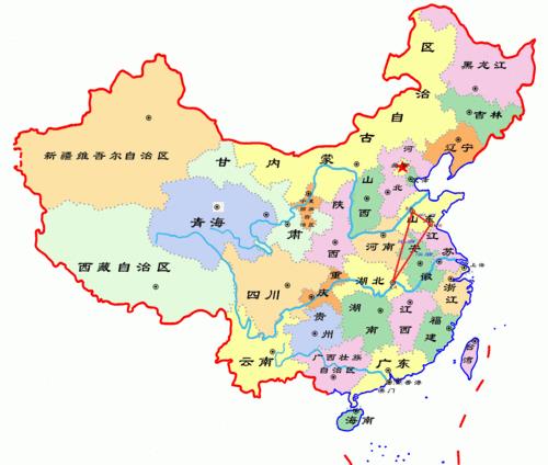 福建的西北方向都有哪些省份