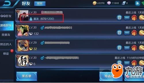 王者荣耀亲密度多少分一级