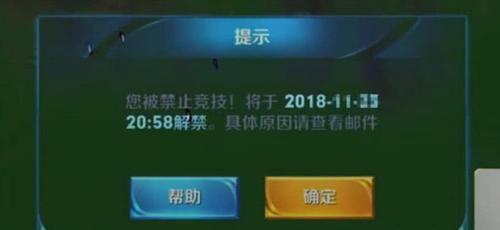 王者荣耀被禁赛了怎么办