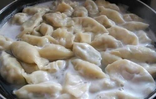 素饺子点几次水