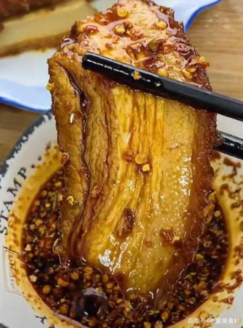 自己做扣肉的说说