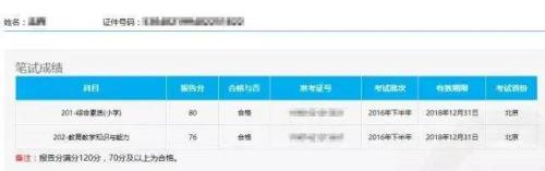 教师资格证已注册，如何查询