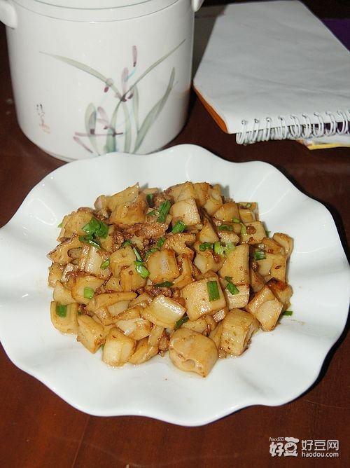 肉末炒藕片正宗做法