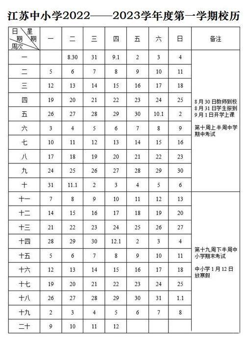 2022即墨小学开学时间