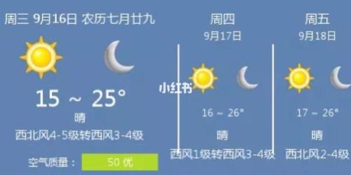 天津9月份的天气要穿什么衣服呢