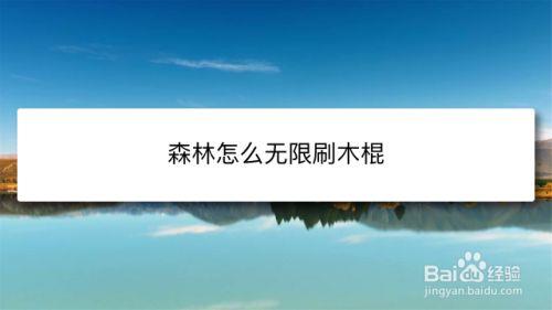 steam森林怎么拿盘子刷木棍
