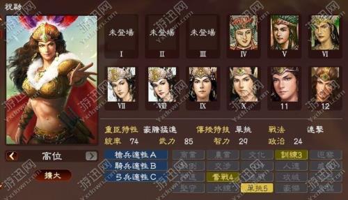 三国志13武将成长