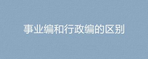 中心编制，所编和劳务编的区别