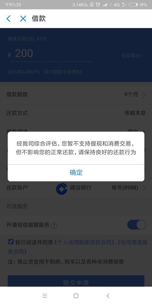 安逸花申请额度后不用行吗