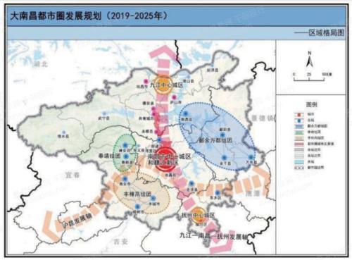南昌区域划分图2021