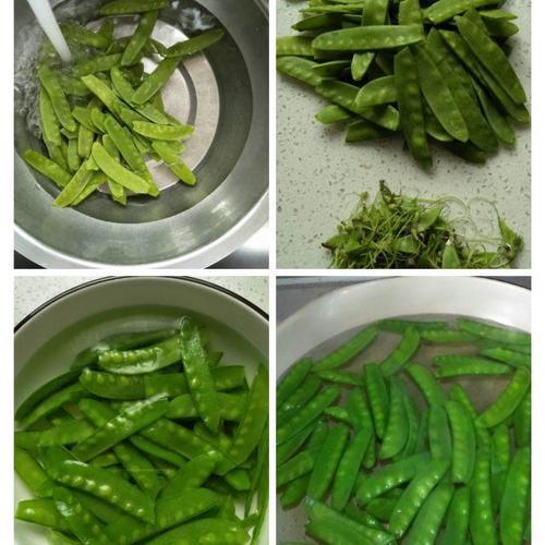 荷兰豆用焯水吗