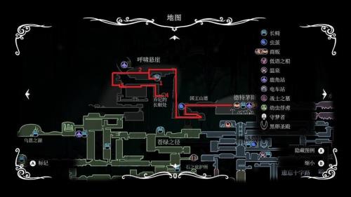 空洞骑士B是哪个键