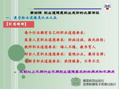 职业道德的强制性是什么