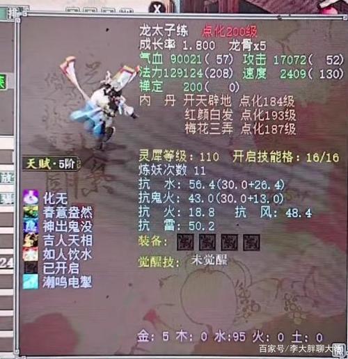 大话西游中的人型神兽多少RMB