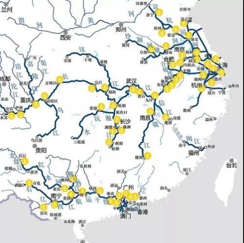 内河通航里程居全国第一的省是