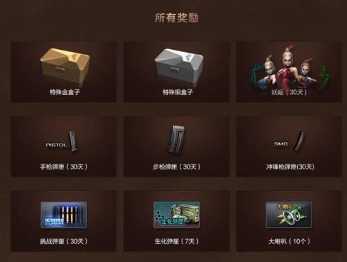 cfm邮件可以存赏金箱子吗