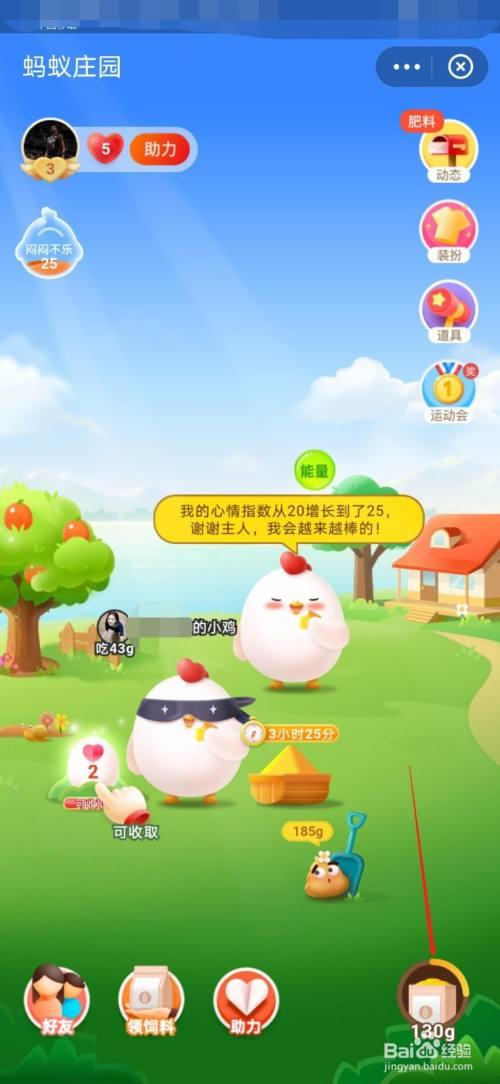 蚂蚁庄园怎么生产饲料
