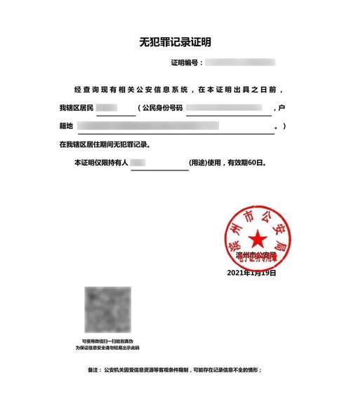 无犯罪记录证明电子版怎么下载