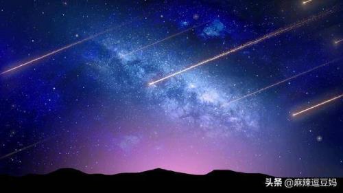 为什么天上会出现流星