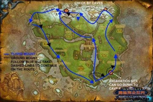 魔兽世界采矿155后去哪练