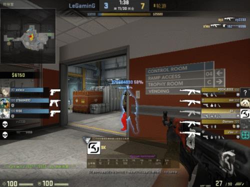 csgo一局游戏最多起几颗闪