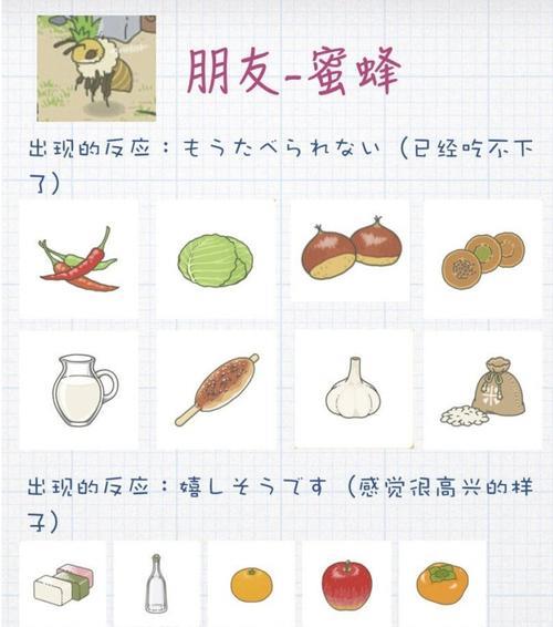 旅行青蛙松鼠爱吃什么食物