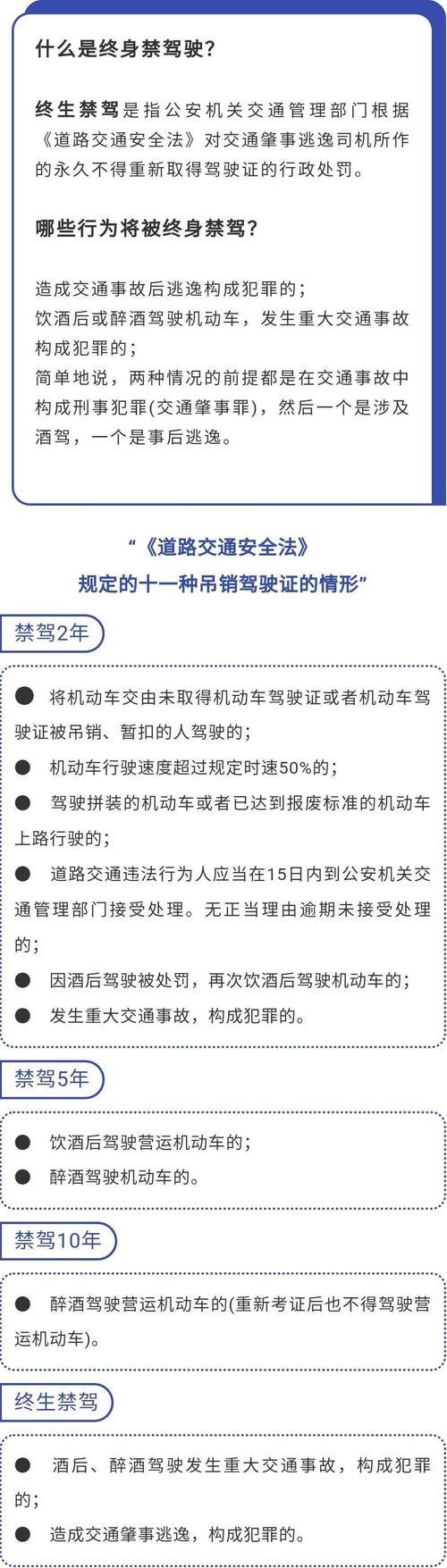 开车撞死一人终身禁驾吗