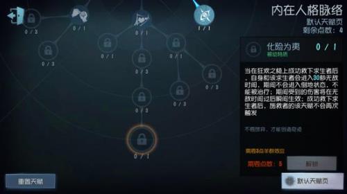 第五人格班恩天赋加点