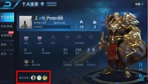 王者访客怎样隐身
